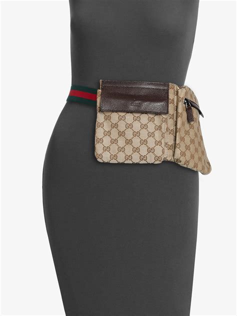 gucci waist belt pouch|gucci belt bag original.